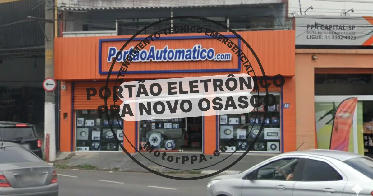 Conserto e instalação de portão automático em Osasco