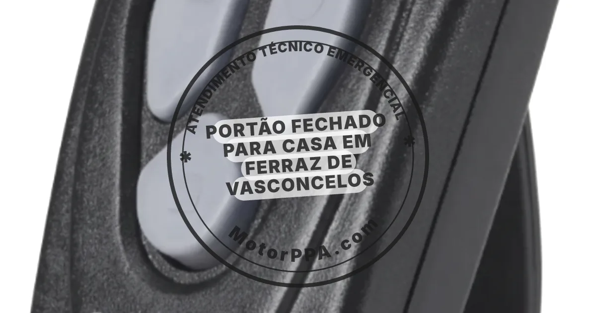 Conserto e instalação de portão automático em Ferraz de Vasconcelos