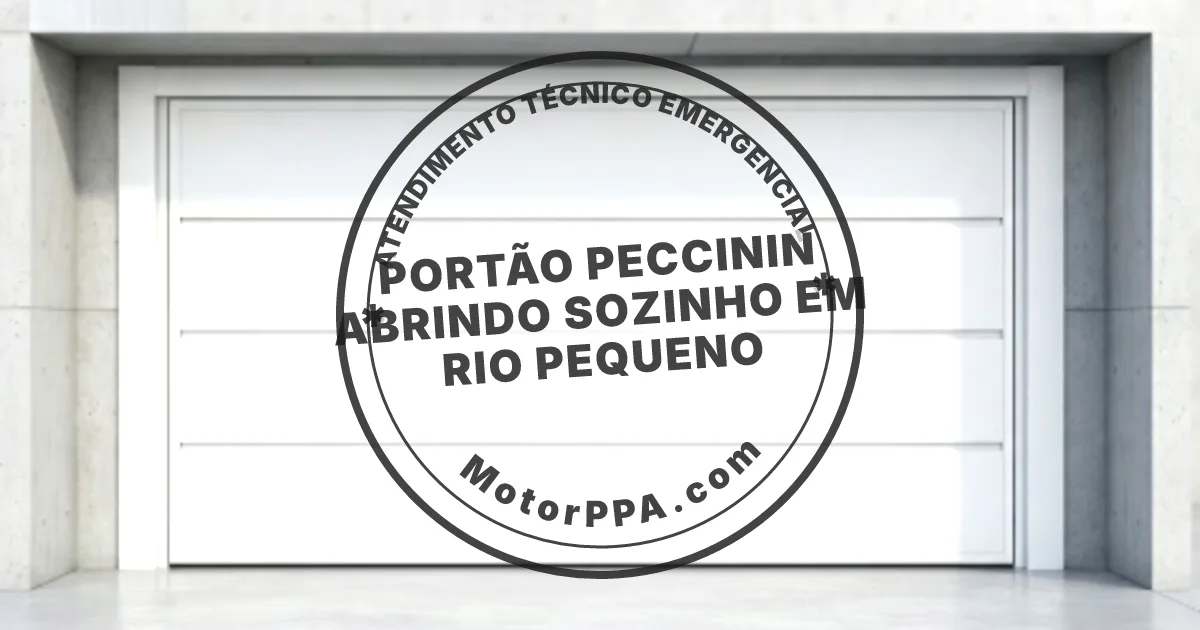 Conserto e instalação de portão automático em Rio Pequeno