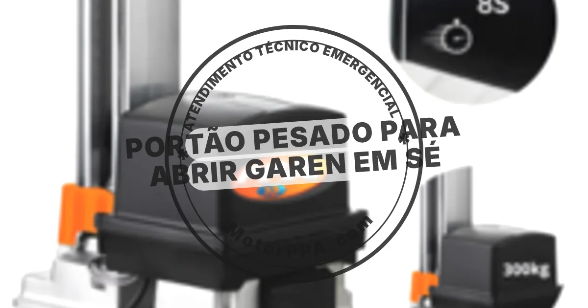 Conserto e instalação de portão automático em Sé