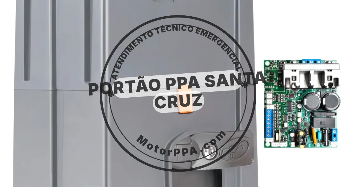 Conserto e instalação de portão automático em Ppa Santa Cruz