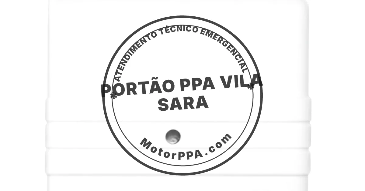 Conserto e instalação de portão automático em Ppa Vila Sara