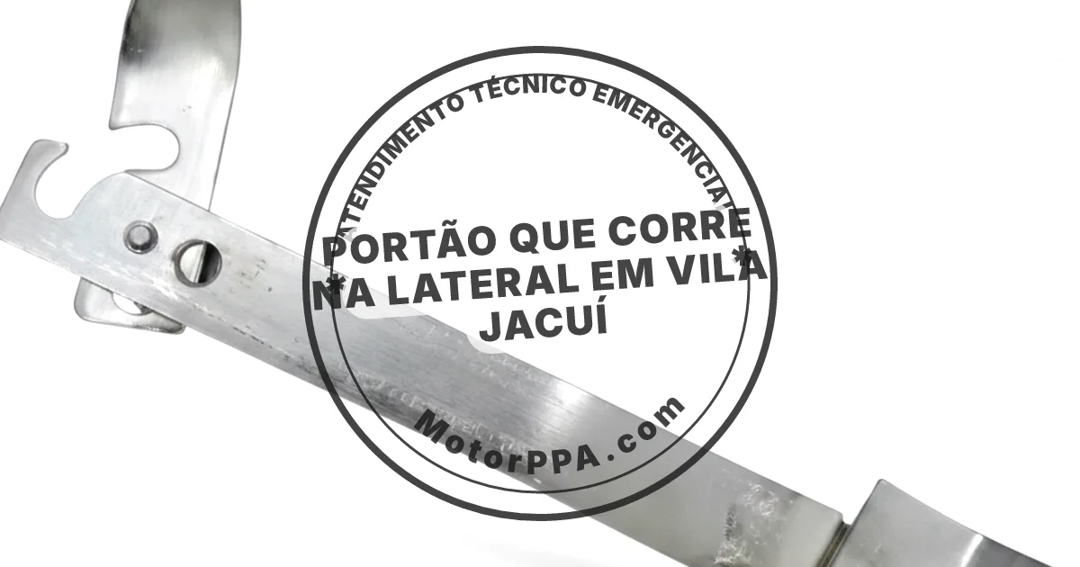 Conserto e instalação de portão automático em Vila Jacuí