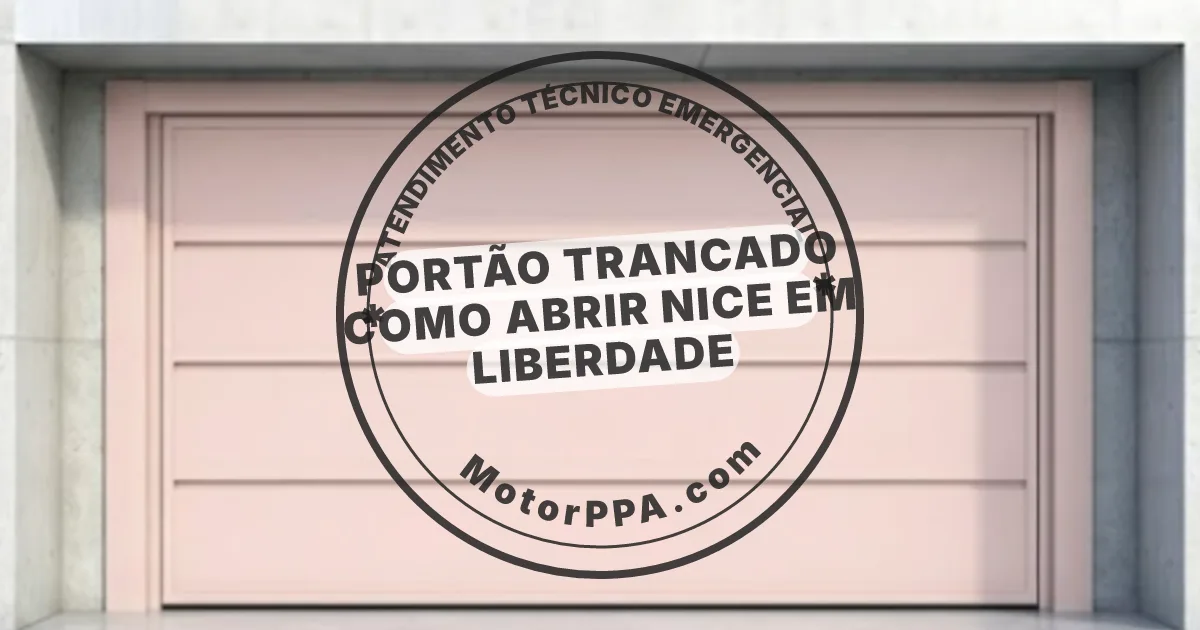 Conserto e instalação de portão automático em Liberdade