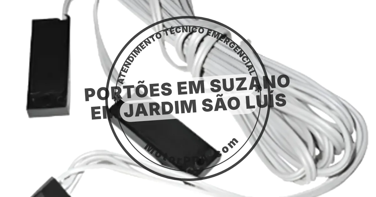 Conserto e instalação de portão automático em Suzano em Jardim São Luís