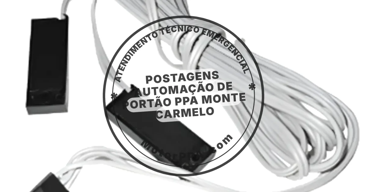Conserto e instalação de portão automático em Ppa Monte Carmelo