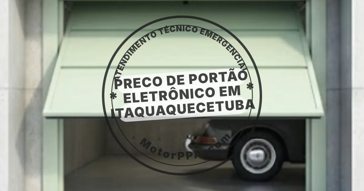Conserto e instalação de portão automático em Itaquaquecetuba