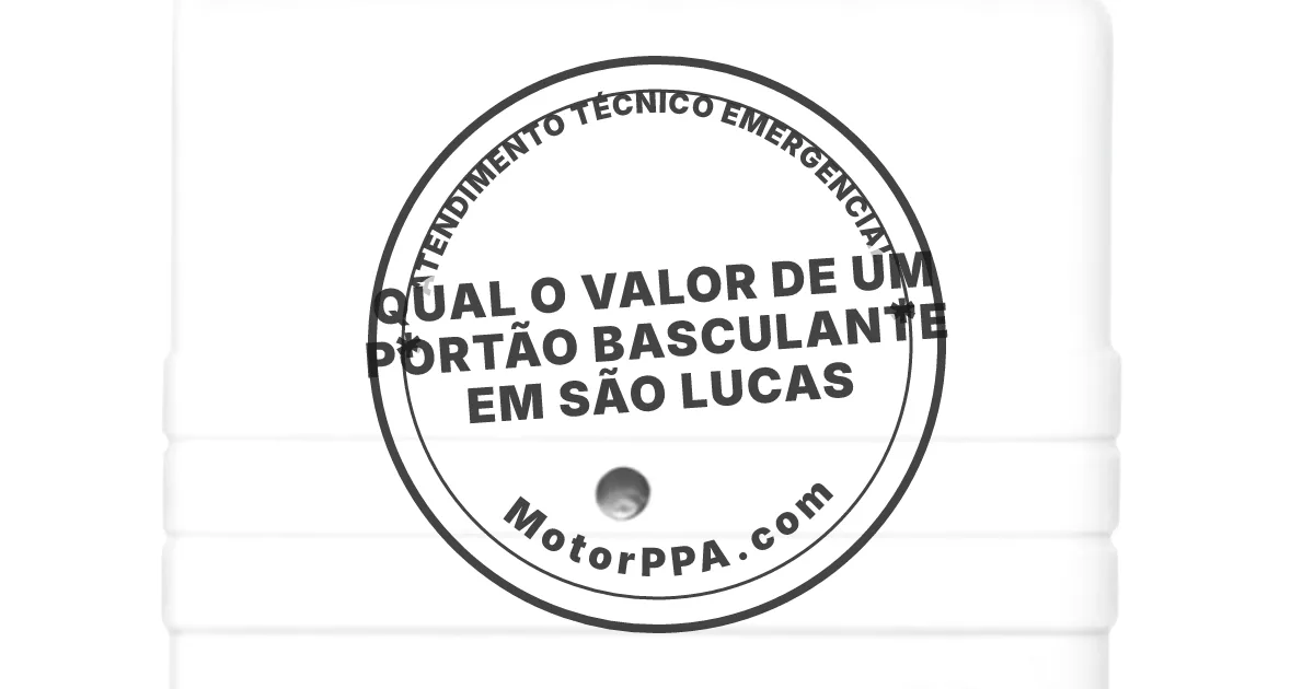 Conserto e instalação de portão automático em São Lucas