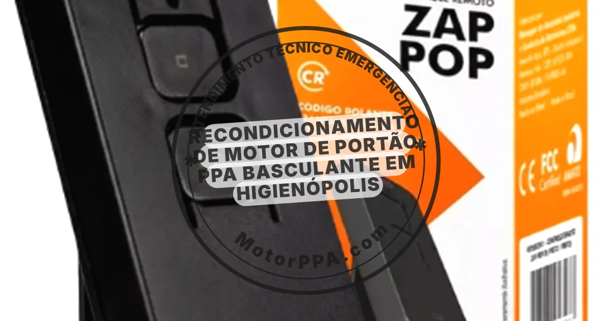 Conserto e instalação de portão automático em Higienópolis