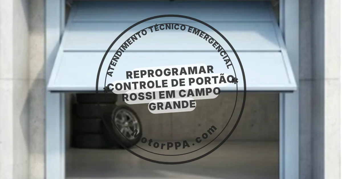 Conserto e instalação de portão automático em Campo Grande