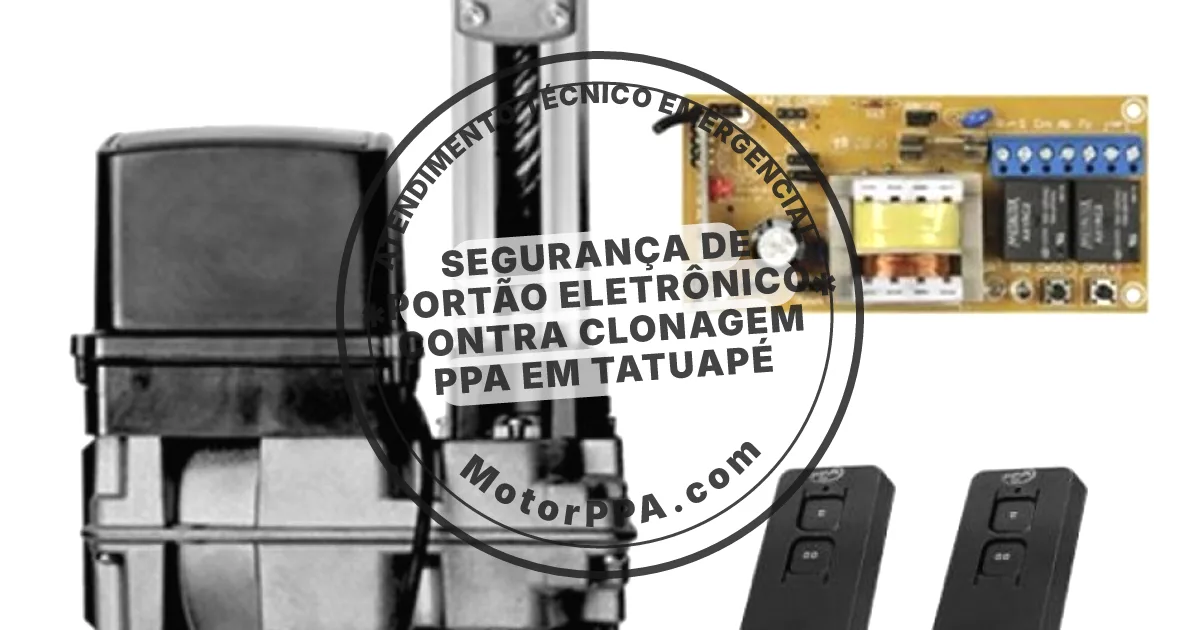 Conserto e instalação de portão automático em Tatuapé