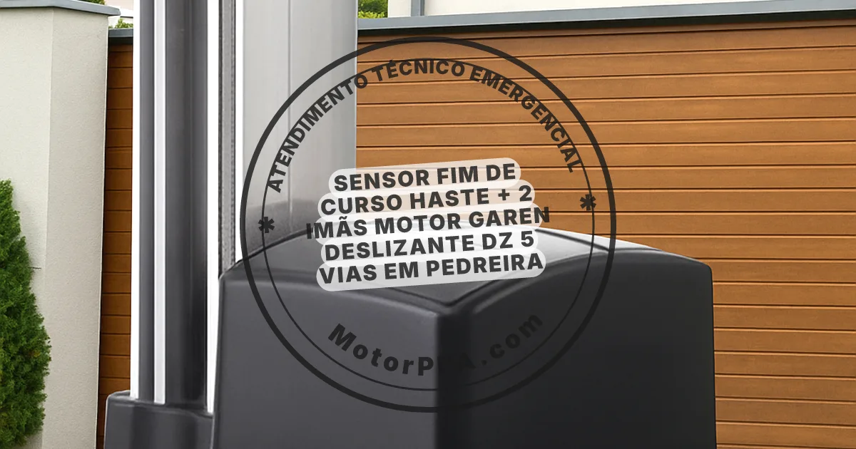 Conserto e instalação de portão automático em Pedreira
