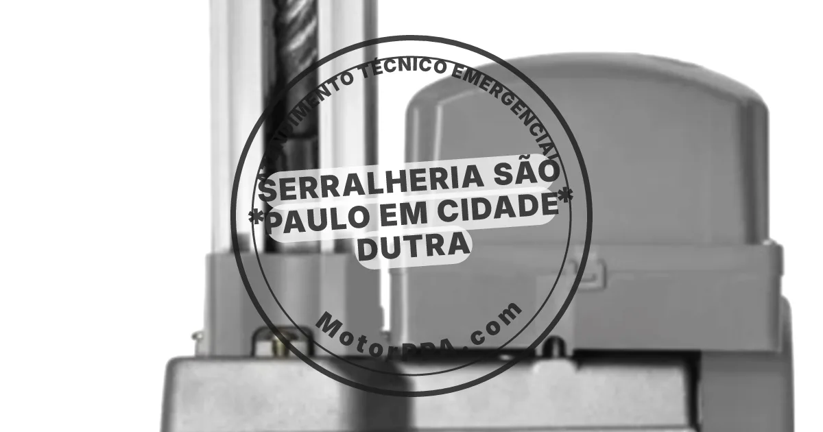 Conserto e instalação de portão automático em Cidade Dutra