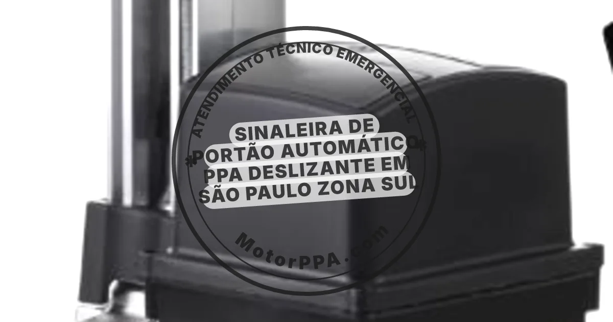 Conserto e instalação de portão automático em São Paulo Zona Sul
