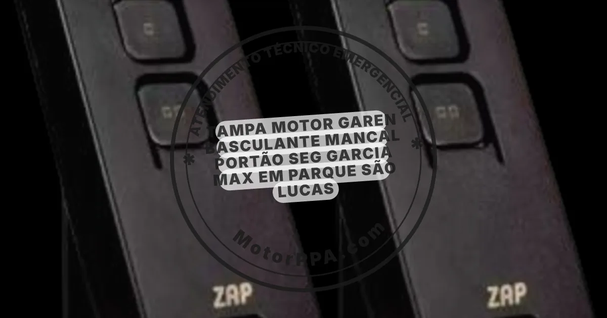 Conserto e instalação de portão automático em Parque São Lucas