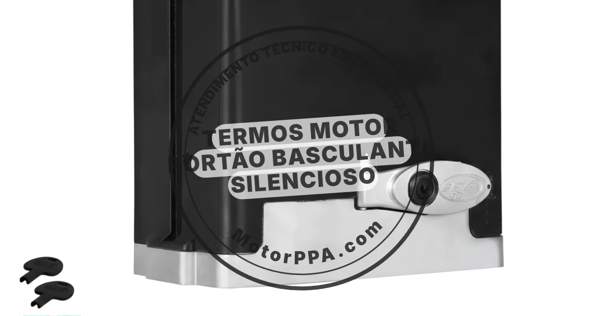 Conserto e instalação de portão automático em Portao Basculante Silencioso