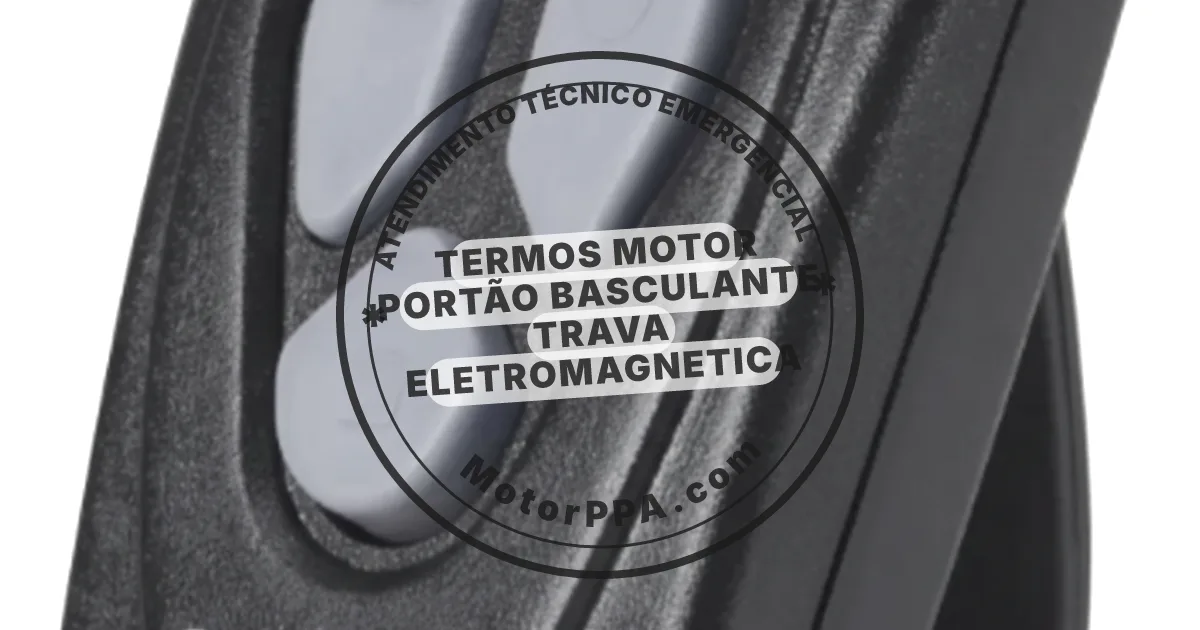 Conserto e instalação de portão automático em Basculante Trava Eletromagnetica
