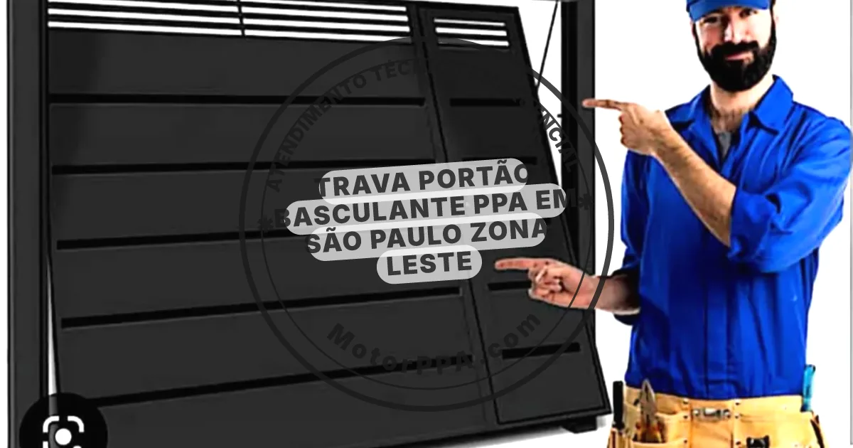 Conserto e instalação de portão automático em São Paulo Zona Leste