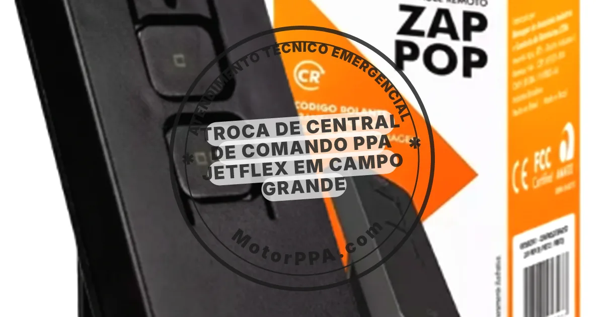 Conserto e instalação de portão automático em Campo Grande
