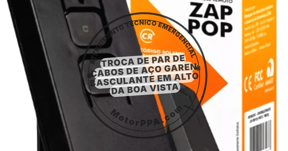 Conserto e instalação de portão automático em Alto da Boa Vista