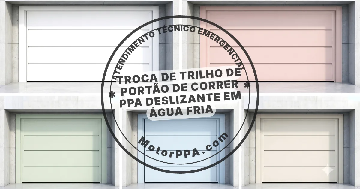 Conserto e instalação de portão automático em Água Fria